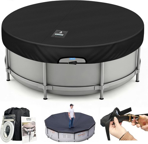 8ft round pool - pool, heavy