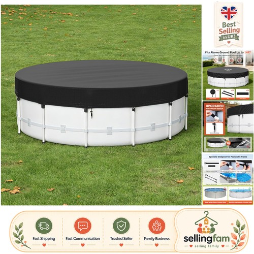 Windproof pool cover for - 14, ft