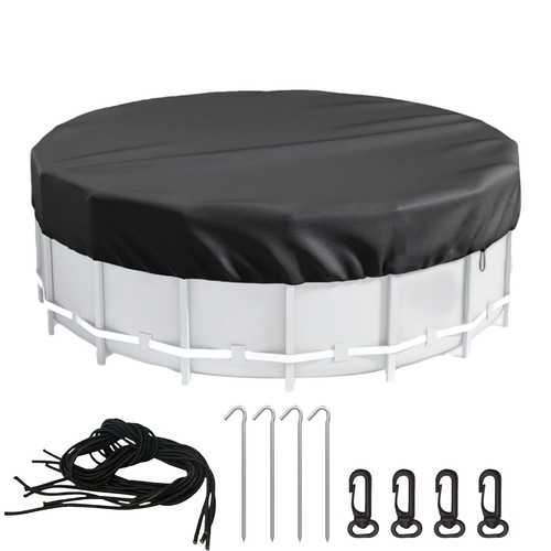 Round pool cover - ft, solar