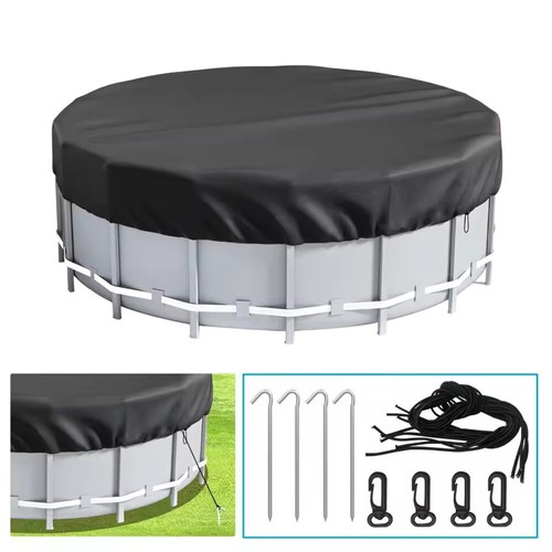 10ft round pool - 10ft, solar