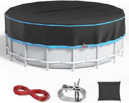 Round pool cover - ft,