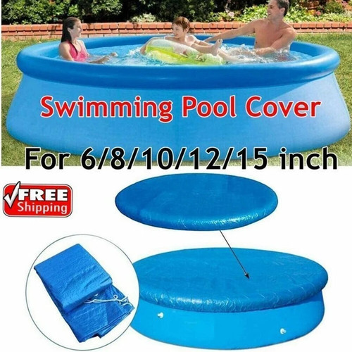 Round swimming pool cover - round,