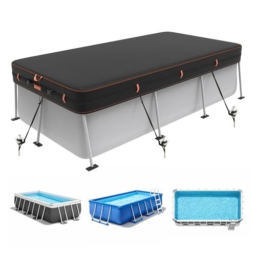 Rectangular pool cover for - cover,