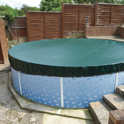 Above ground swimming pool - above,