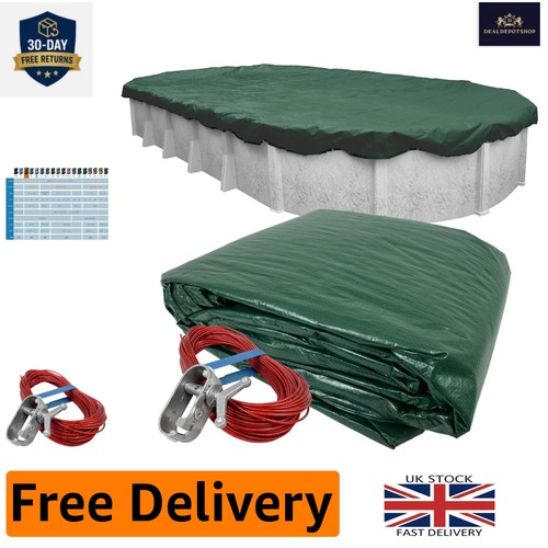 Heavy duty winter pool cover - heavy-duty,